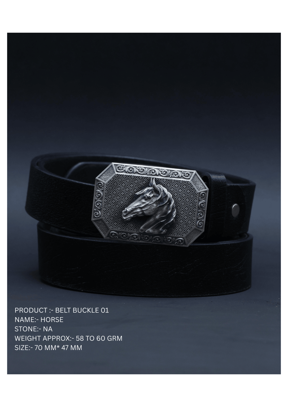 Horse Belt Buckle