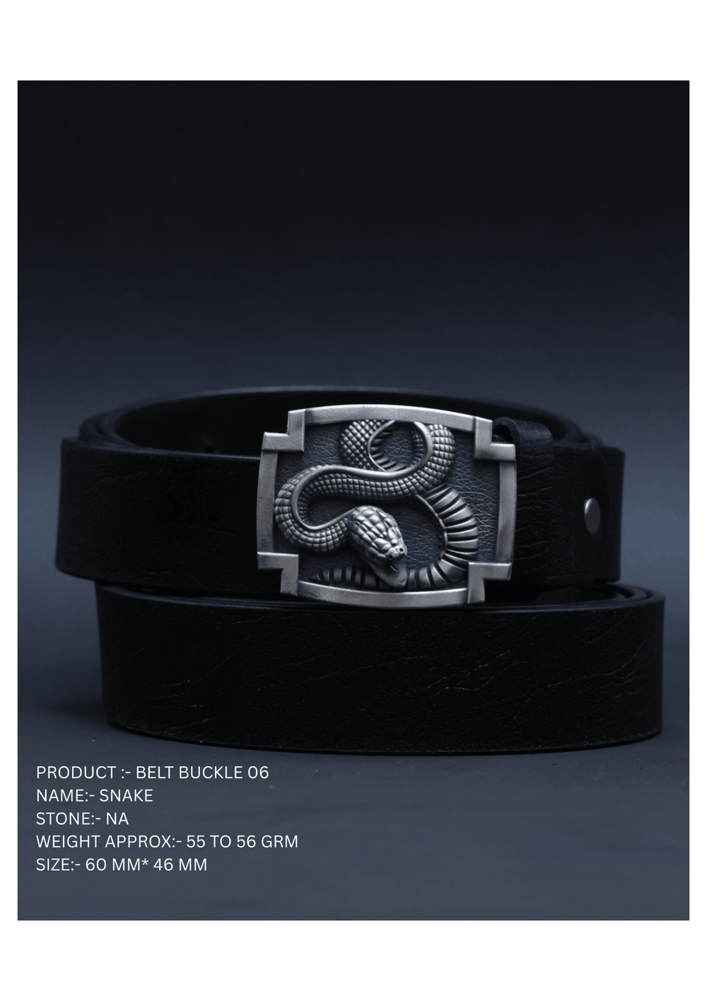 Snake Belt Buckle