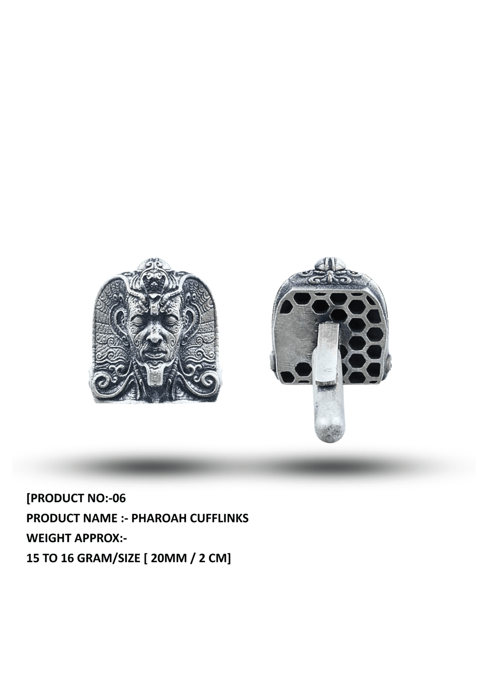Pharaoh Cufflinks
