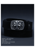 Gothic Cross Belt Buckle