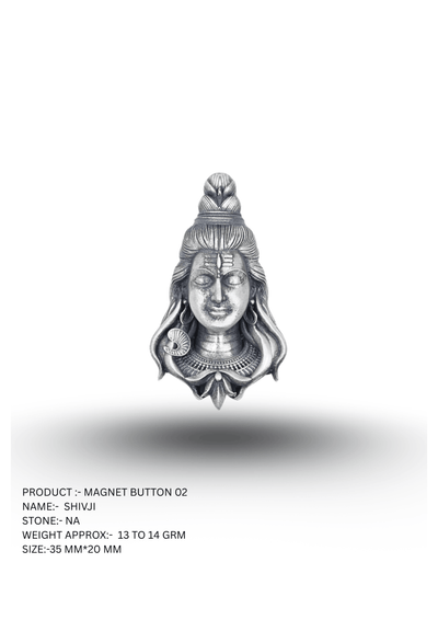 Shivji Serene Magnet Button