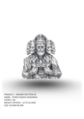 Panch Mukhi Hanuman Magnet Button