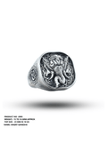 Angry Ganesha Ring