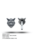 Wolf Cufflinks